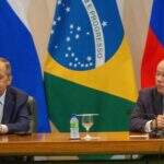 No Brasil, chanceler russo diz que há interesse em acabar rapidamente com guerra