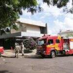 Curto em ar-condicionado causa incêndio em clínica oftalmológica no Centro de Campo Grande