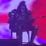 Gene Simmons tranquiliza fãs após passar mal em show do Kiss em Manaus: ‘nada sério’