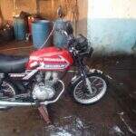 VÍDEO: marceneiro tem moto Honda CG 125 ano 88 furtada no Santo Eugênio