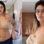 Viih Tube mostra como ficou seu corpo após o parto da filha: ‘tá bem parecido’