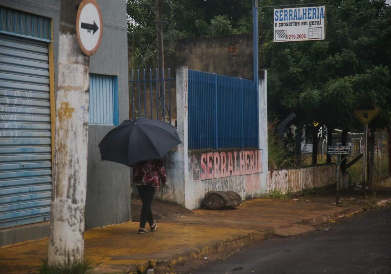 Cidade de Mato Grosso do Sul registra quase 60 mm de chuva no intervalo de uma hora e meia