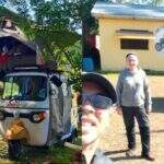 Família mexicana chega em Campo Grande depois de viajar por 45 mil km em ‘tuk-tuk’