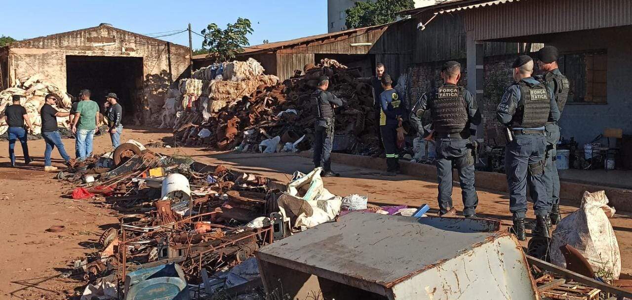 Ladrões furtam fios elétricos em Ponta Porã e vendem do lado paraguaio