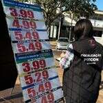Com gasolina a R$ 4,84, força-tarefa fiscaliza preços cobrados em Dourados