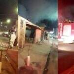 Imagens mostram casa em chamas após ex-marido colocar fogo depois de ameaçar jovem