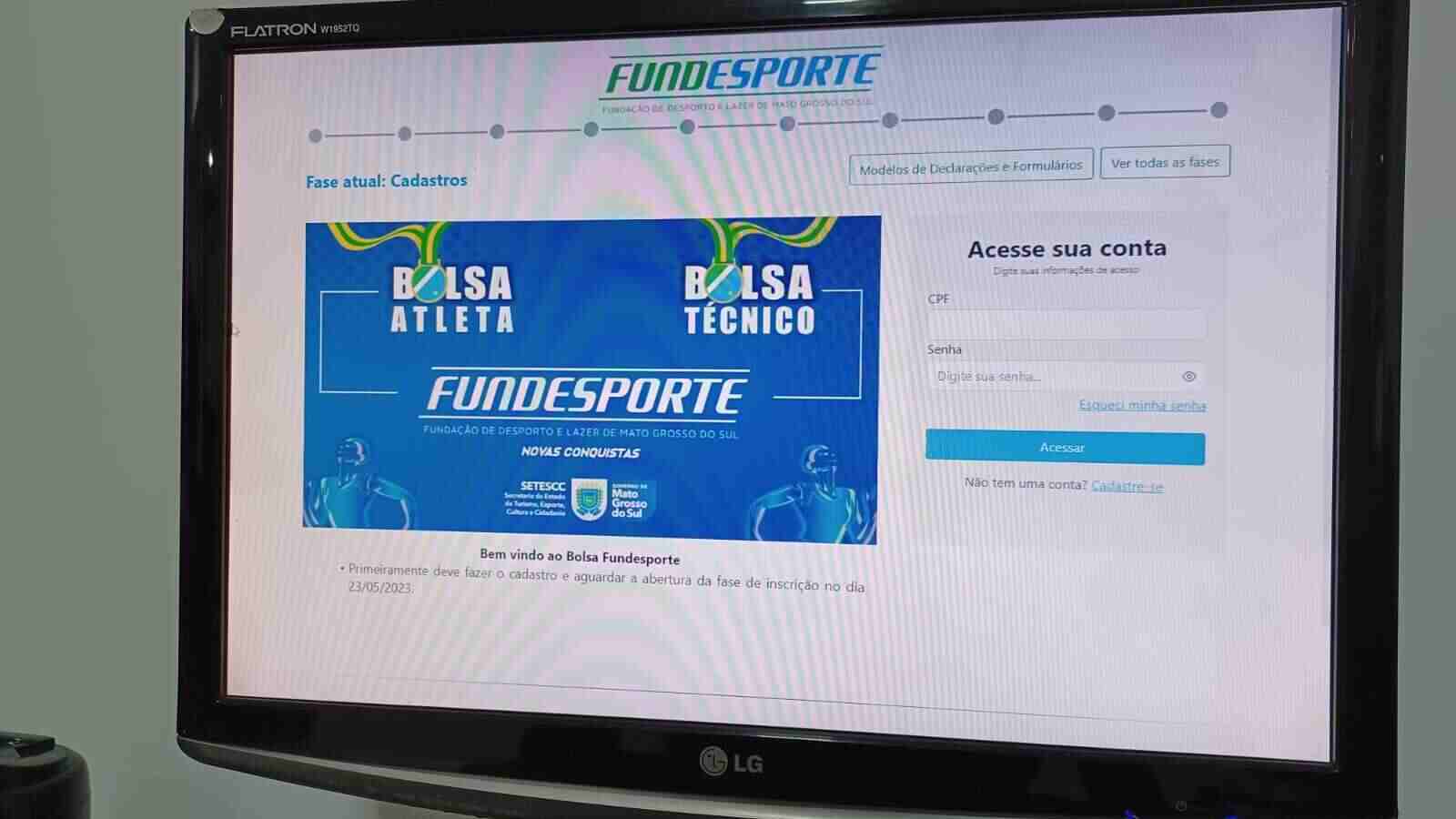 Fundesporte lança novo portal do Bolsa Atleta e Técnico, com remunerações de até R$ 1,5 mil