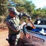 Polícia prende homem por pesca ilegal na região da Cachoeira do Apa