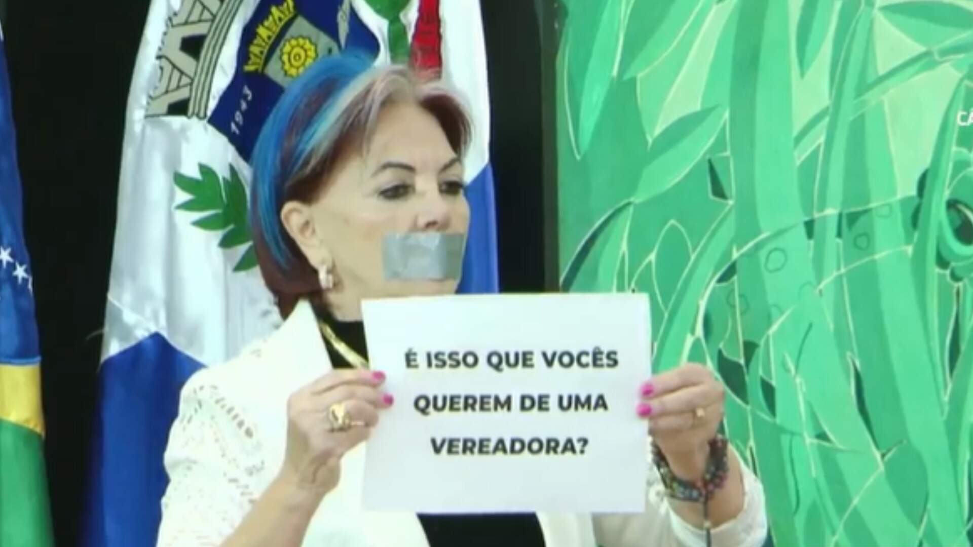 VÍDEO: Após corte de microfone, vereadora de Ponta Porã protesta e alega ‘censura’