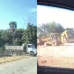 Prefeito de Porto Murtinho é denunciado por suposto uso de caminhões de obra pública em fazenda