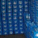 Polícia recupera 169 caixas de cerveja furtadas de caminhão que tombou