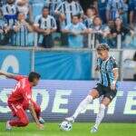 Suárez marca 1º gol no Brasileirão, mas Grêmio deixa Red Bull Bragantino empatar no fim