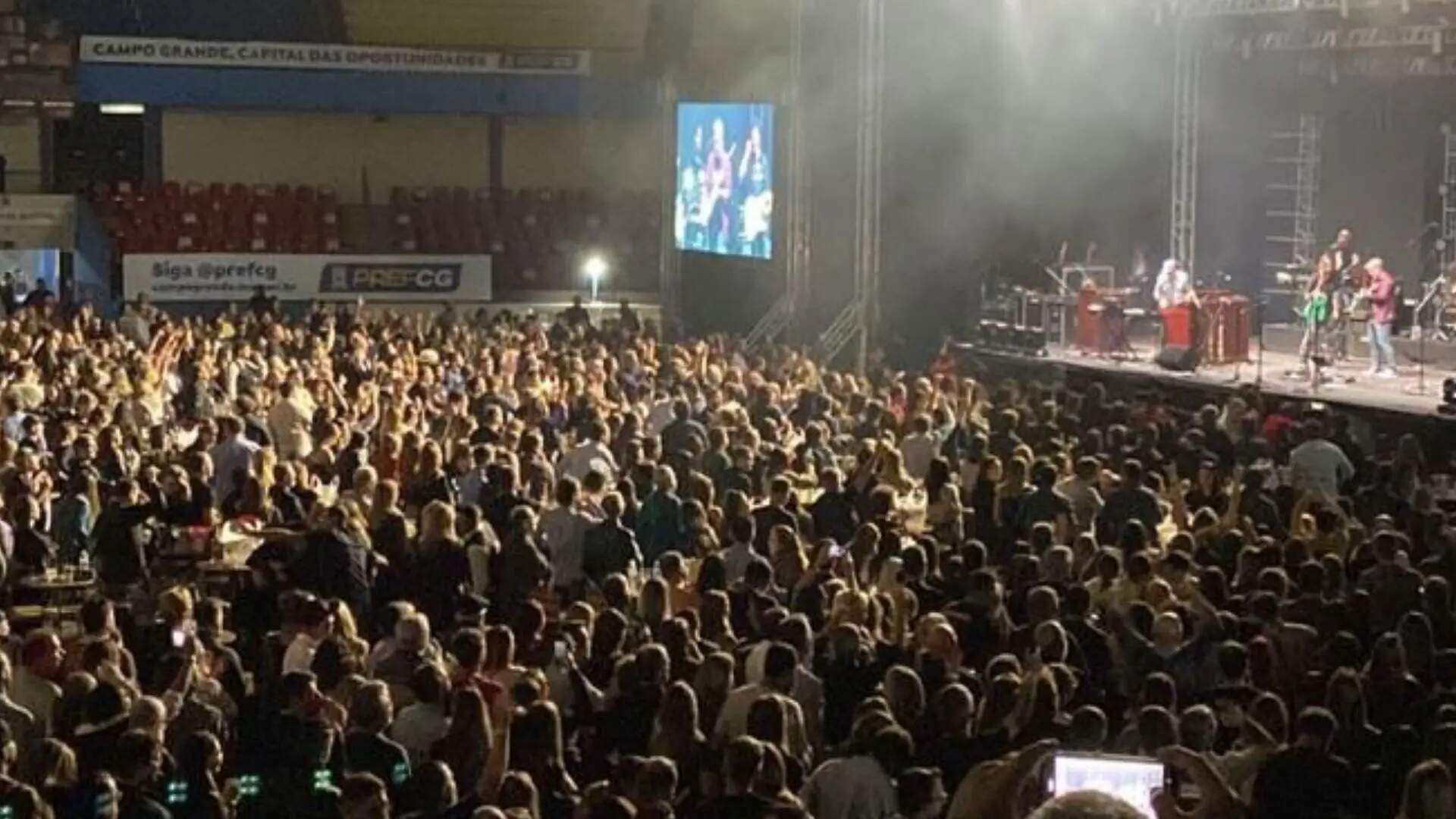 Show do Dire Straits no Guanandizão, em Campo Grande. Foto: Graziela Rezende/Jornal Midiamax