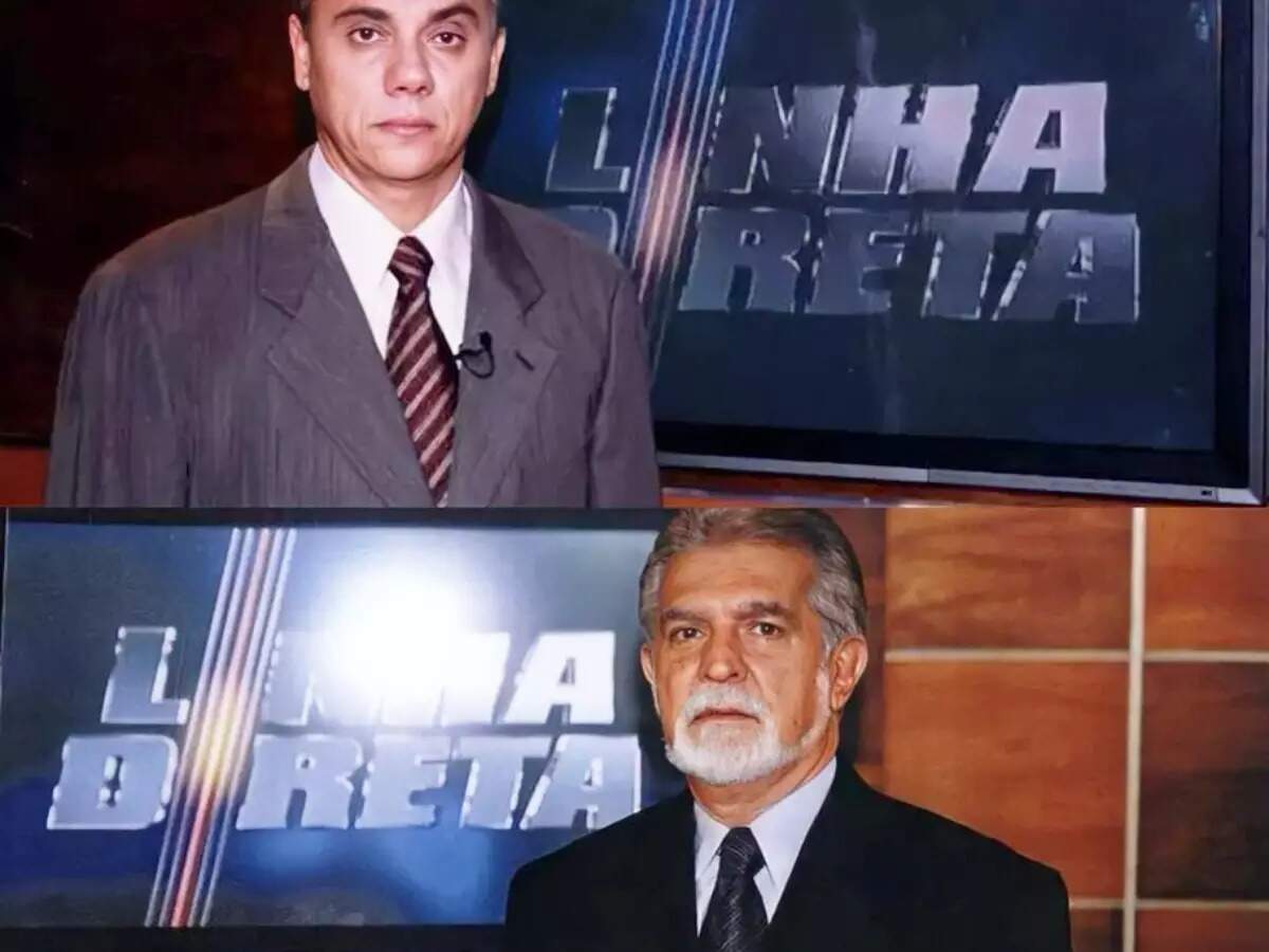 Marcelo Rezende e Domingos Meirelles apresentaram o "Linha Direta" - (Foto: TV Globo)