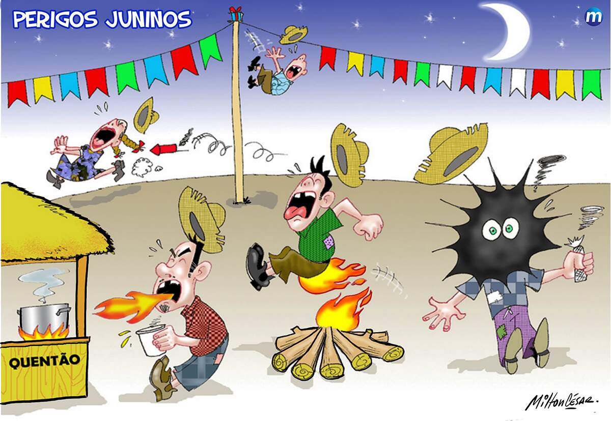 Chegou a época das delícias das festas juninas. E com elas, os perigos também