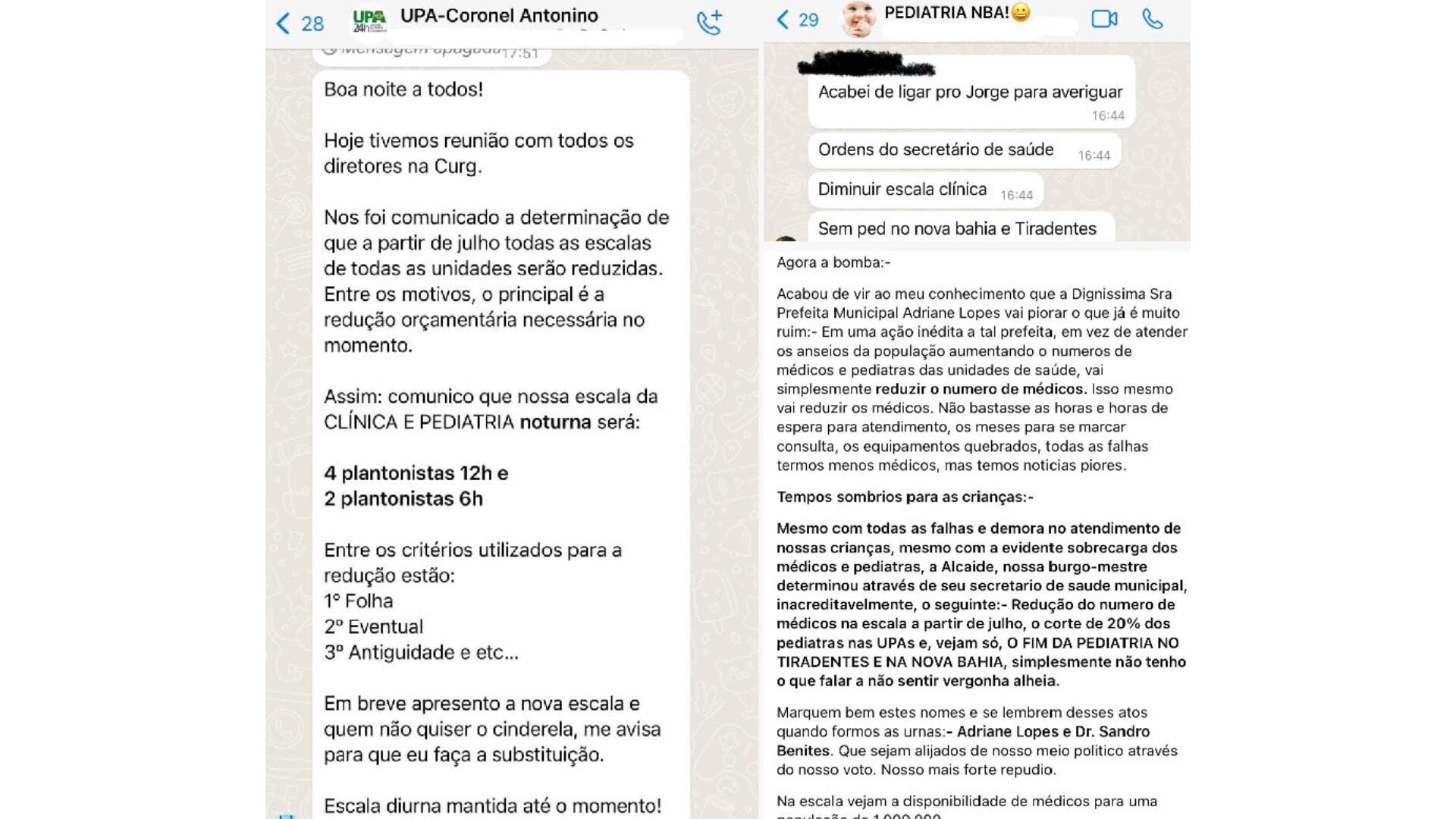 Fechamento Upas