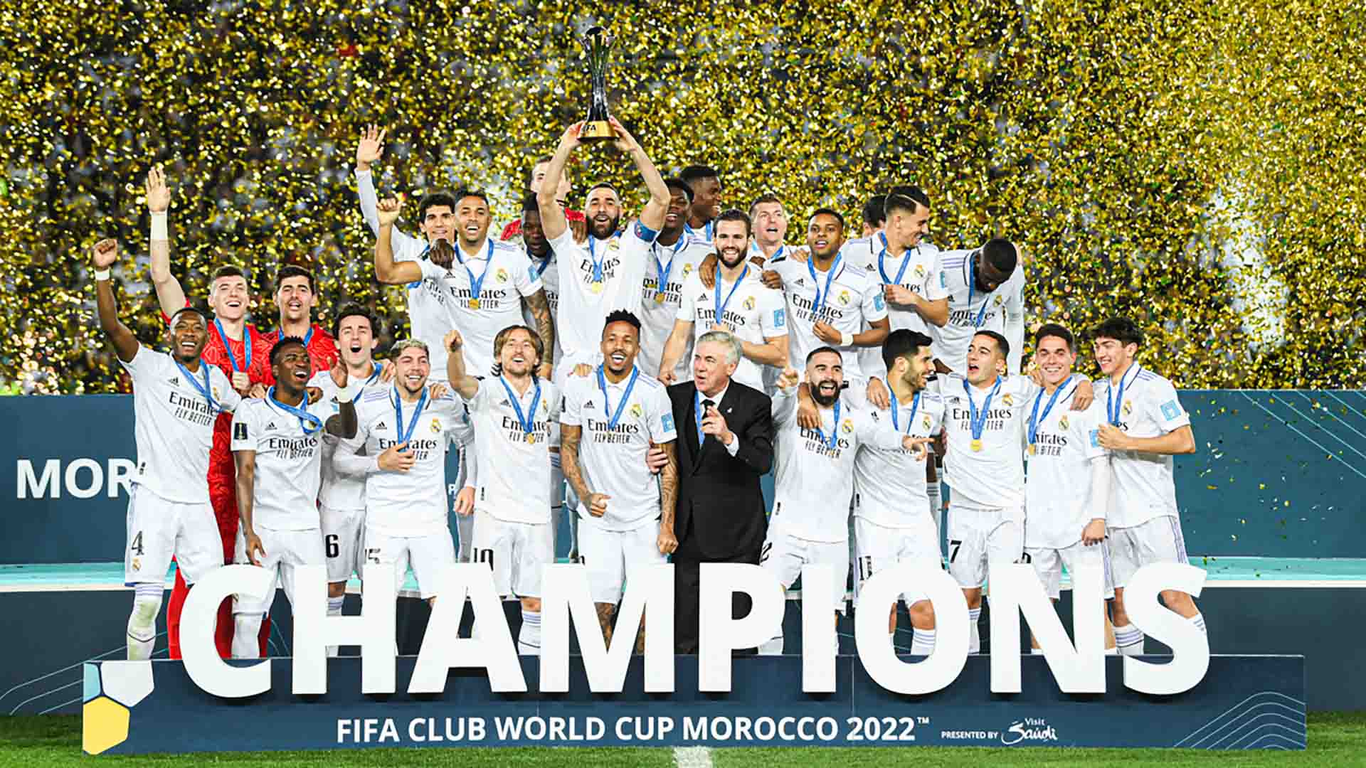 Real Madrid é o último campeão do Mundial de Clubes da Fifa. (Real Madrid CF/ Divulgação)