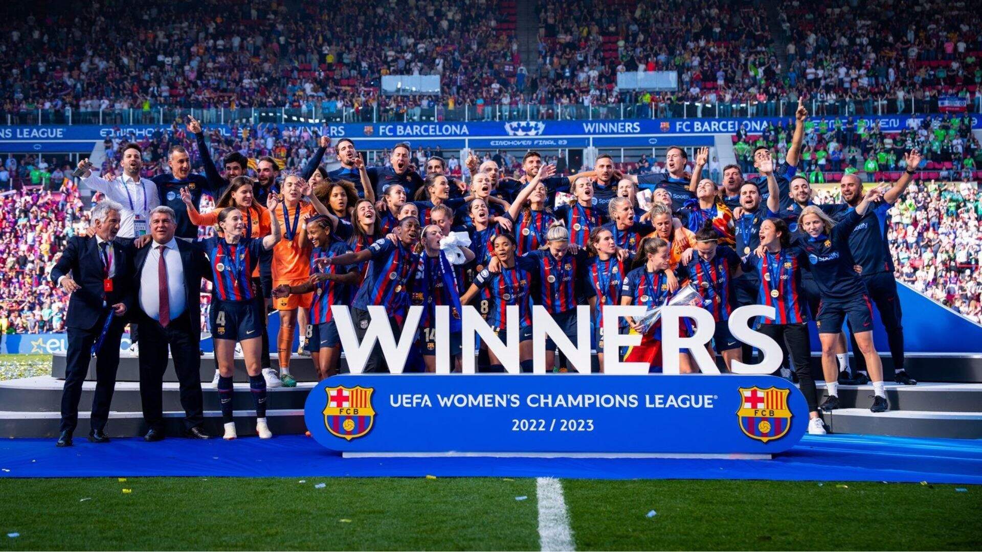 Futebol feminino: Barcelona conquista título da Liga dos Campeões