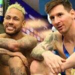 Neymar revela conversa com Messi antes de argentino fechar com Inter Miami: ‘Já sabia’