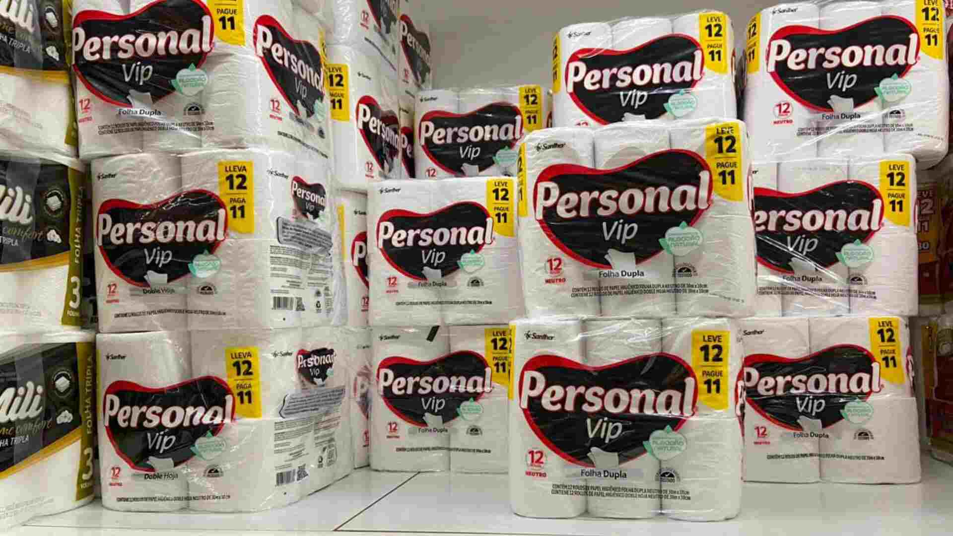 papel higiênico mercado