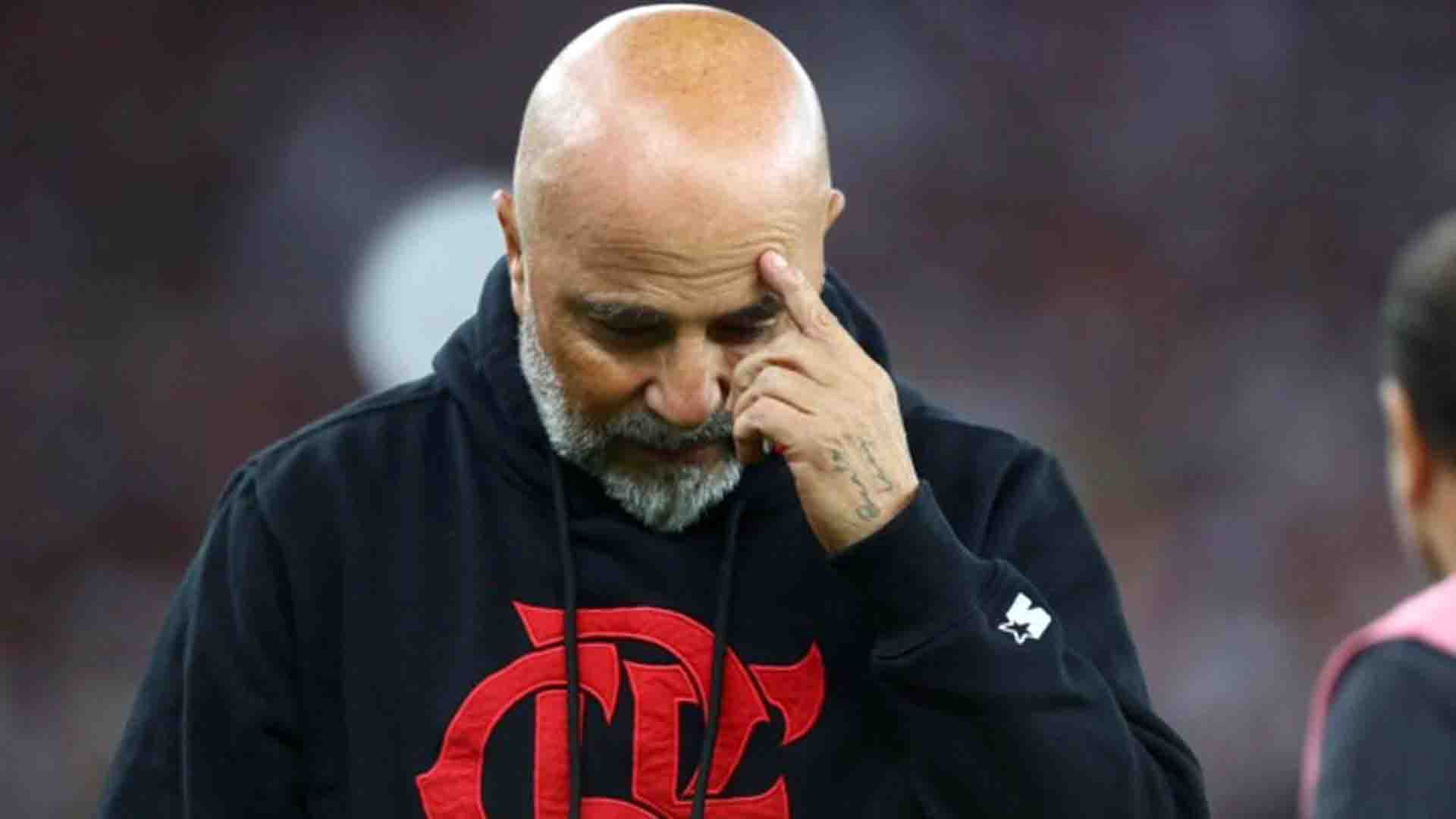 Atuação de Jorge Sampaoli no comando do Flamengo é criticada (Gilvan de Souza, CRF)