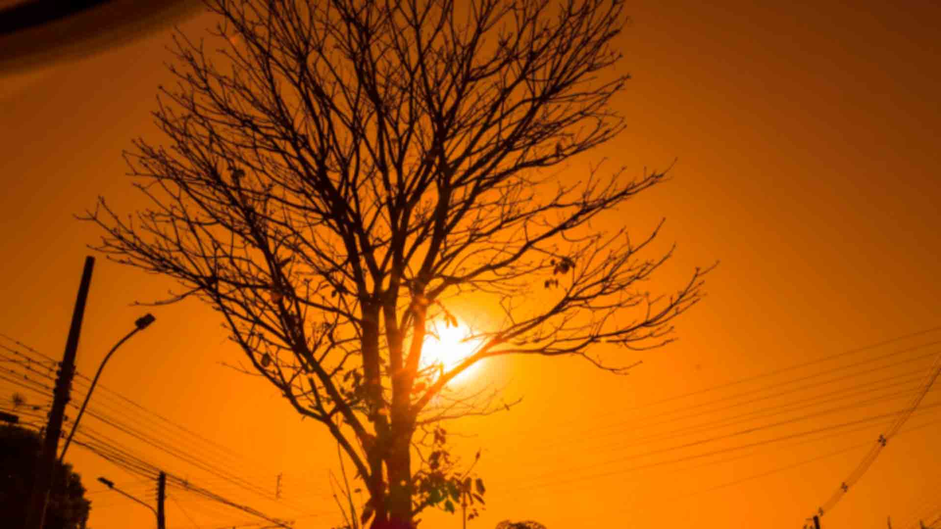 calor tempo seco previsão sol (NA)