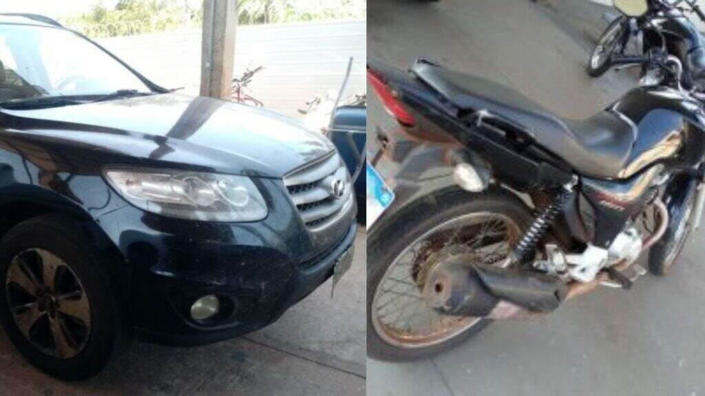 Veículos disponíveis