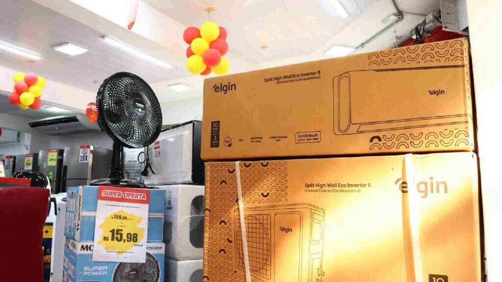 Ventiladores e ar-condicionados
