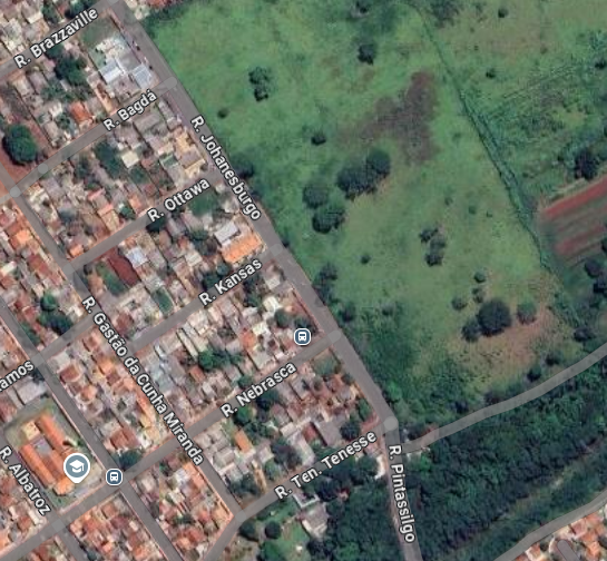 Loteamento destaca cidades e estados de fora - (Foto: Google Maps, Reprodução) nomes ruas curiosos campo grande