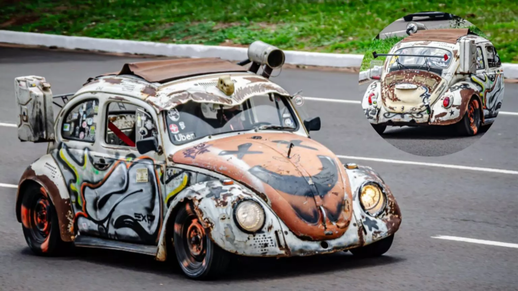 fusca ratos vinagre limão